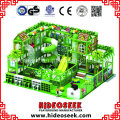 Tree House Theme Children Soft Play Equipment with Big Tube Slide